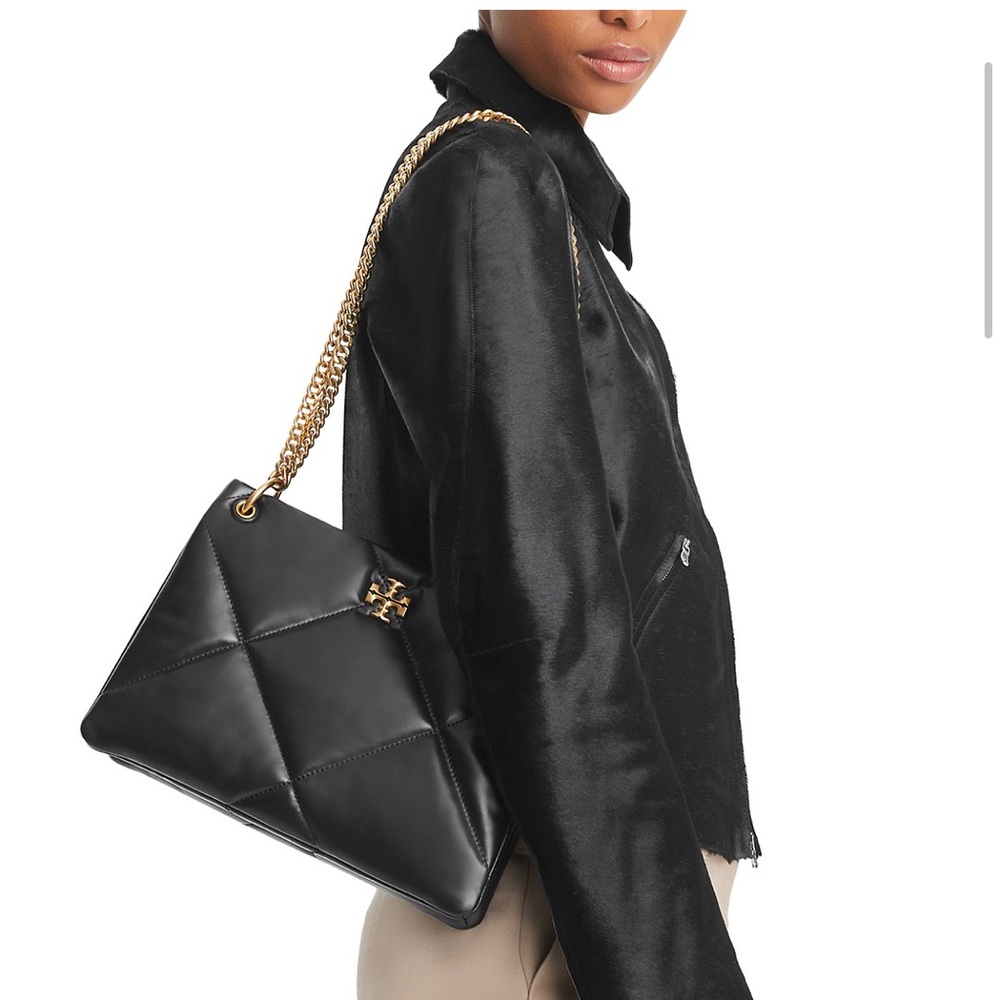 Tory Burch Small Kira Diamond Quilted Leather Shoulder Bag